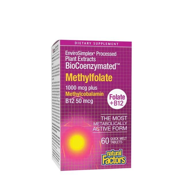 Natural Factors - BioCoenzymated Methylfolate – Natural Factors