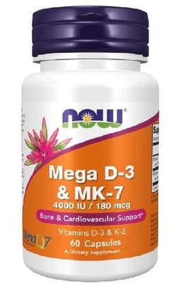 NOW Foods - Mega D-3 & MK-7