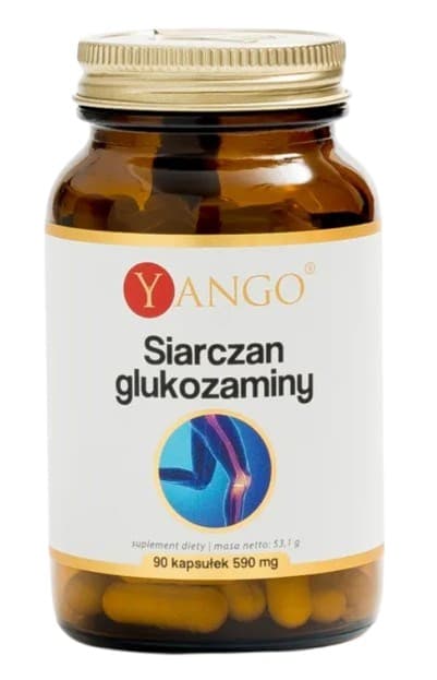 Yango - Siarczan glukozaminy - 90 caps – Yango förpackning