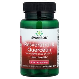 Swanson - Resveratrol & Quercetin - 30 Days