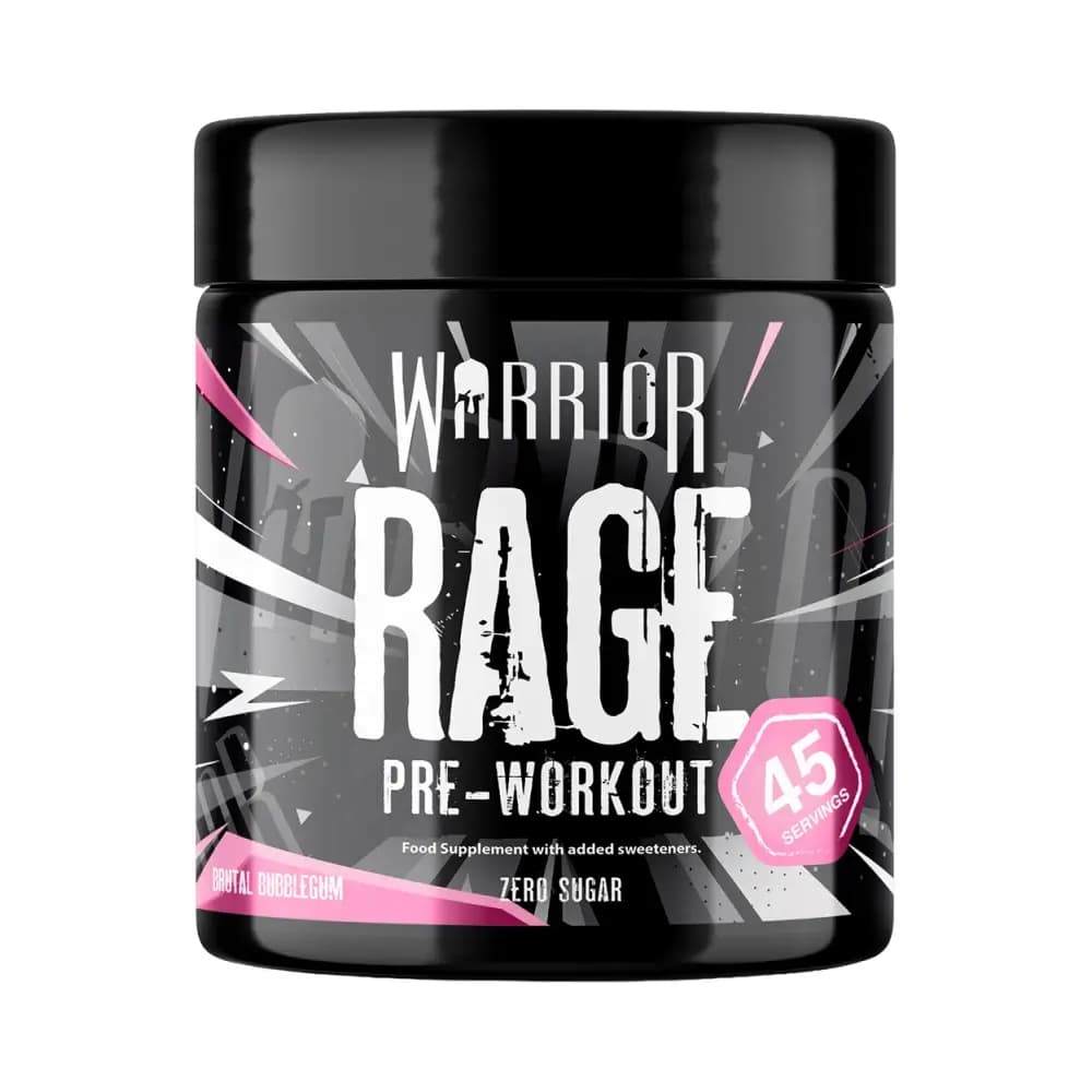 Warrior Rage Pre-Workout - Blazin' Blue Razz