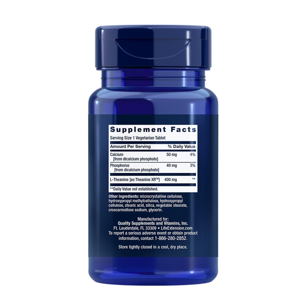 Life Extension - Theanine Xr Stress Relief - 30 Tabs