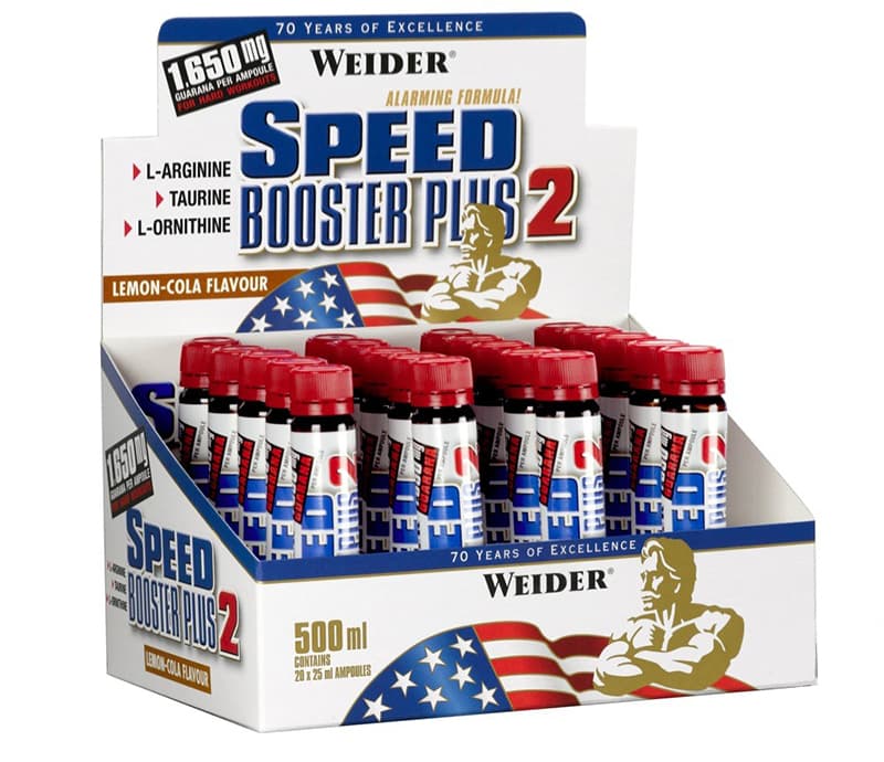 Weider - Speed Booster Plus 2 (Lemon-Cola - 500ml)