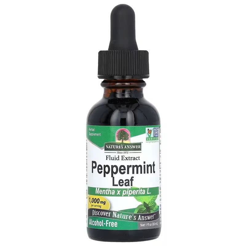 Nature's Answer - Peppermint Leaf Fluid Extract - 30ml – Nature'S Answer förpackning