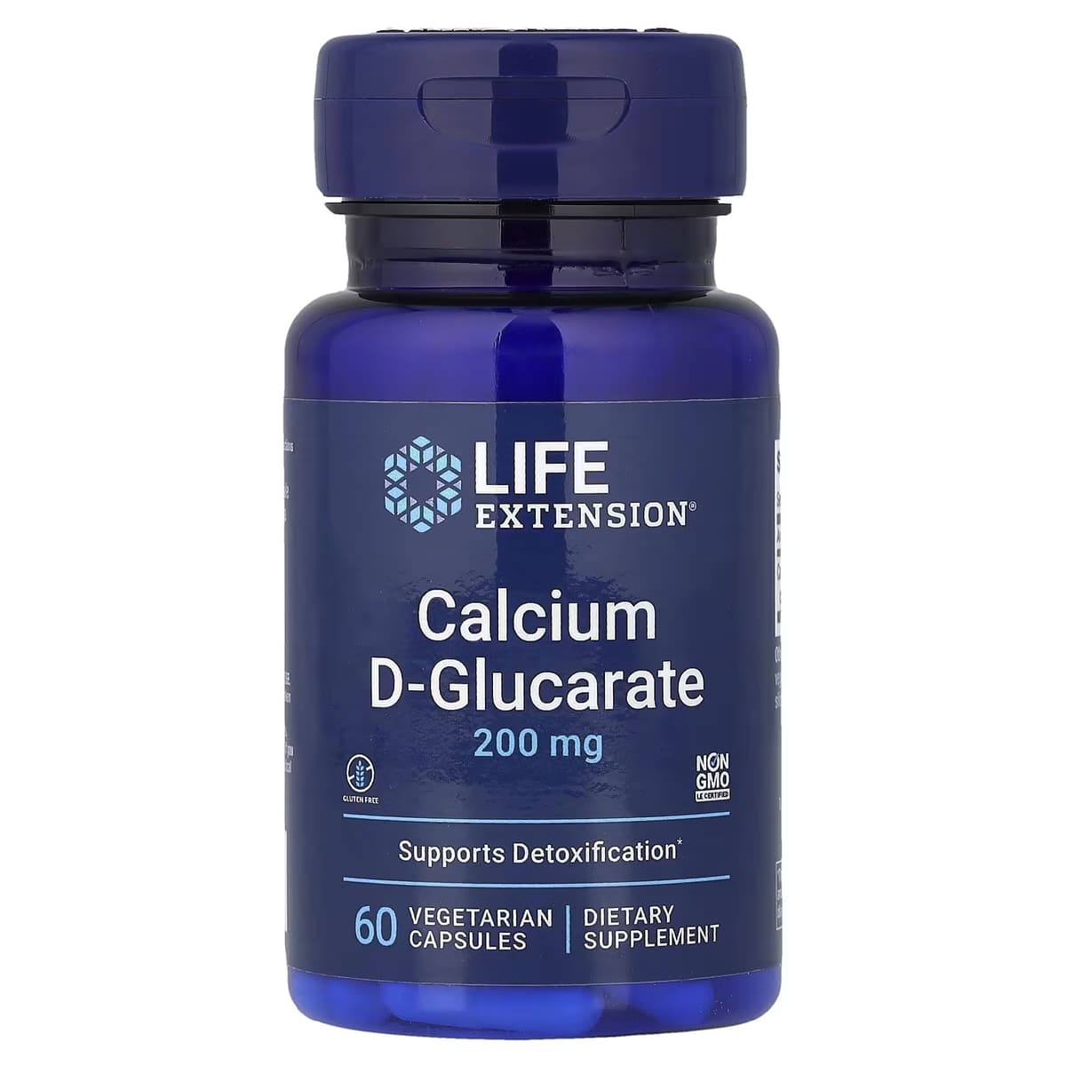 Life Extension - Calcium D-Glucarate - 200mg - 60 Vcaps