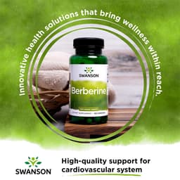 Swanson - Berberine Complex With Cinnamon, Gymnema & Fenugreek - 90 Caps