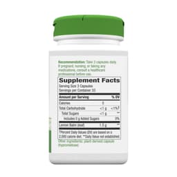 Nature's Way - Melissa Lemon Balm Leaf - 100 Vcaps