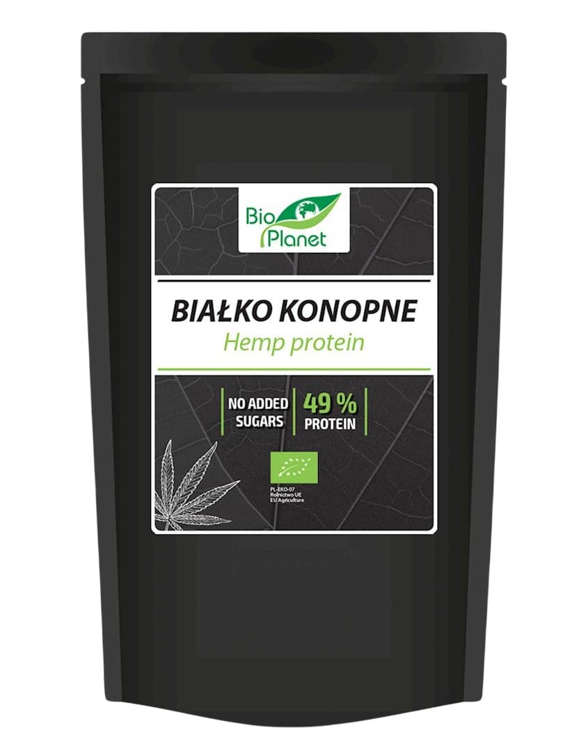 Bio Planet - Hemp Protein - 150g – Bio Planet förpackning