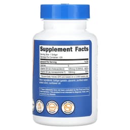 Nutricost - Vitamin K2 + Vitamin D3 - 120 Softgels