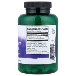 Swanson Magnesium (Lactate), 84mg (120 Caps)