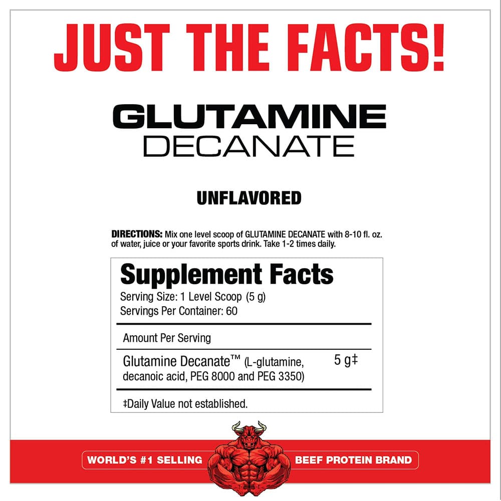 MuscleMeds - Glutamine Decanate - 300g