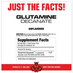 MuscleMeds - Glutamine Decanate - 300g
