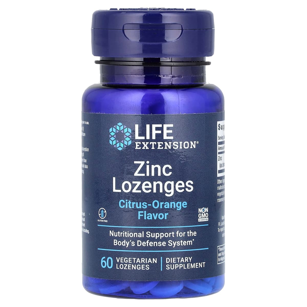 Life Extension - Zink - 60 sugetabletter