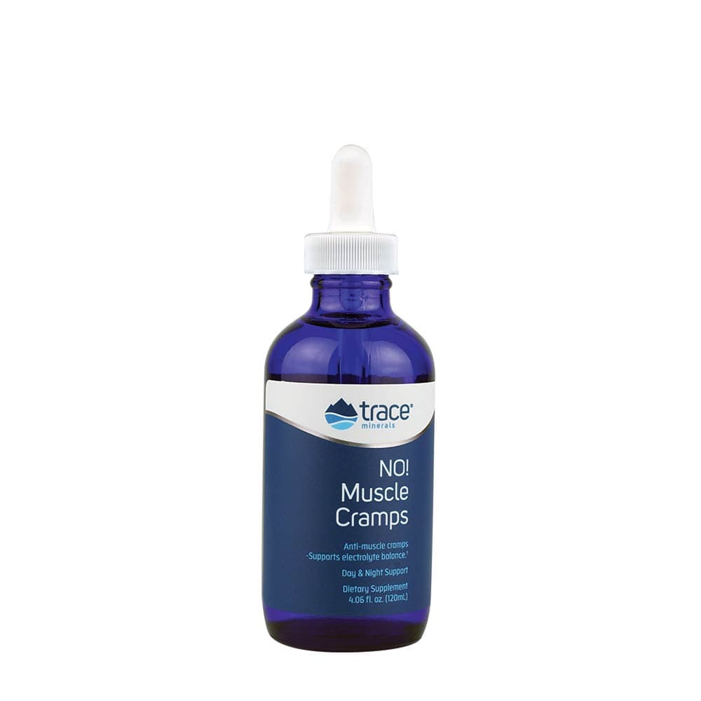 Trace Minerals - No! Muscle Cramps - 120ml – Trace Minerals förpackning