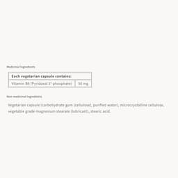 Natural Factors - Biocoenzymated Pyridoxal 5'-Phosphate - 30 Vcaps