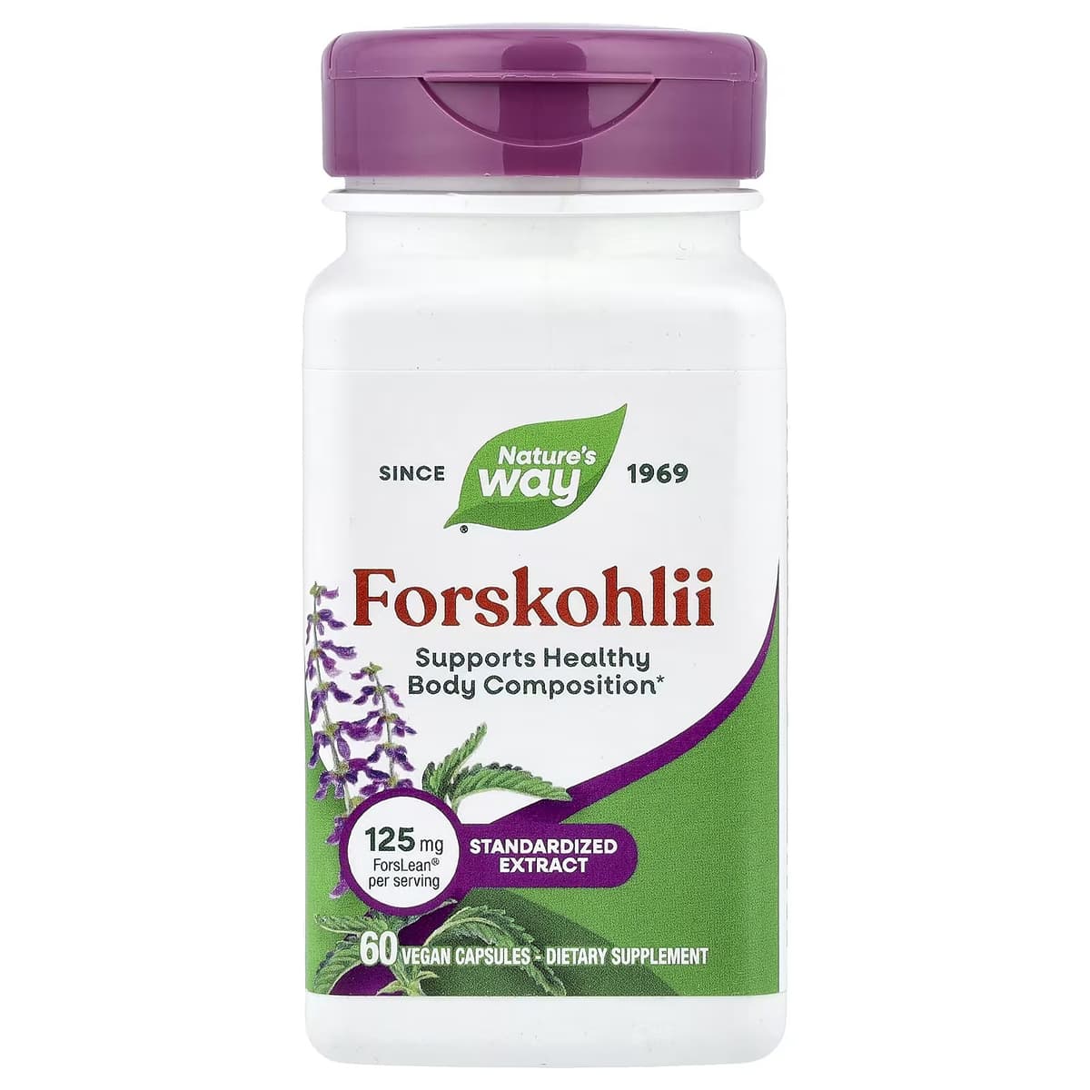 Nature'S Way - Forskohlii - 60 Caps