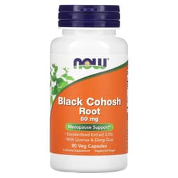 NOW Foods - Black Cohosh Root - 90 Veg Capsules