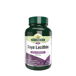 Natures Aid - Soya Lecitiini - 90 Kapselia