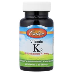 Carlson Labs - Vitamin K2 MK-7 90mcg - 60 Sgels