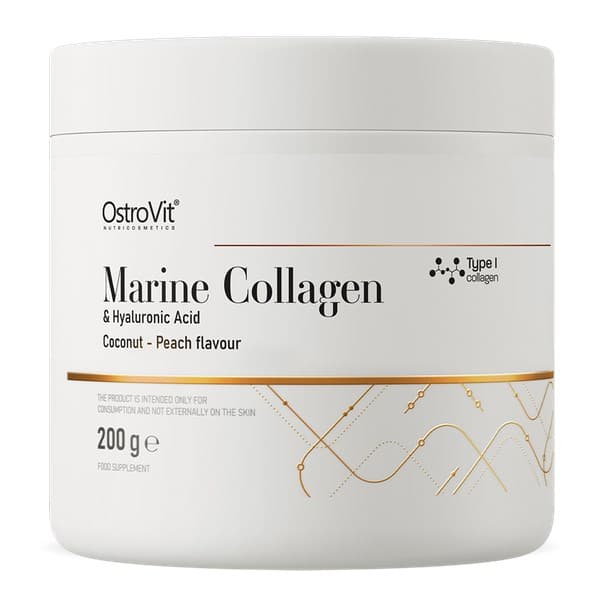 OstroVit - Marine Collagen & Hyaluronic Acid & Vitamin C – OstroVit förpackning