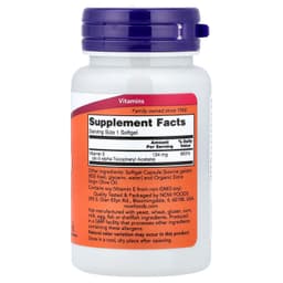 NOW Foods - Vitamin E-200, Natural - 100 Sgels