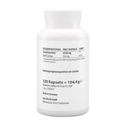 Vitaworld Kalsiumtsitraatti 500 - 120 Kaps
