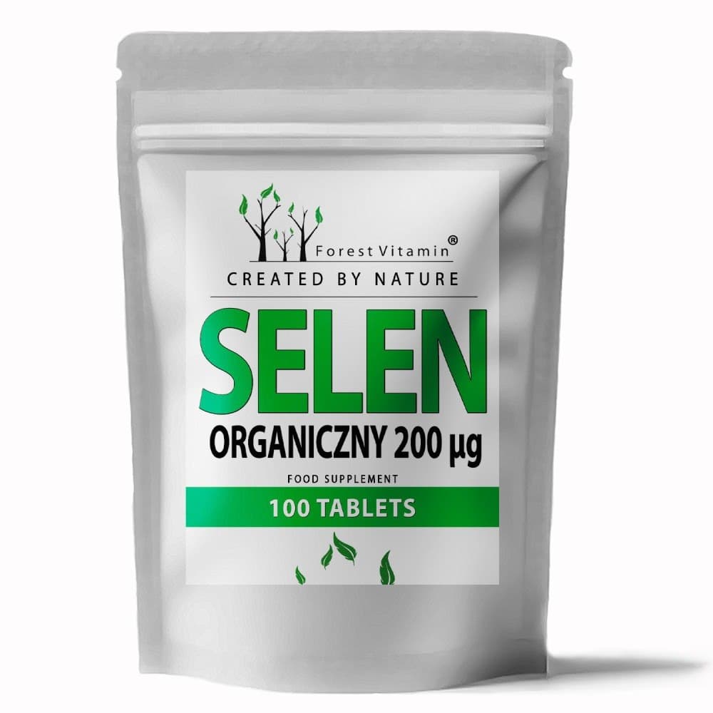 Forest Vitamin - Organic Selenium - 100 Tablets – Forest Vitamin förpackning