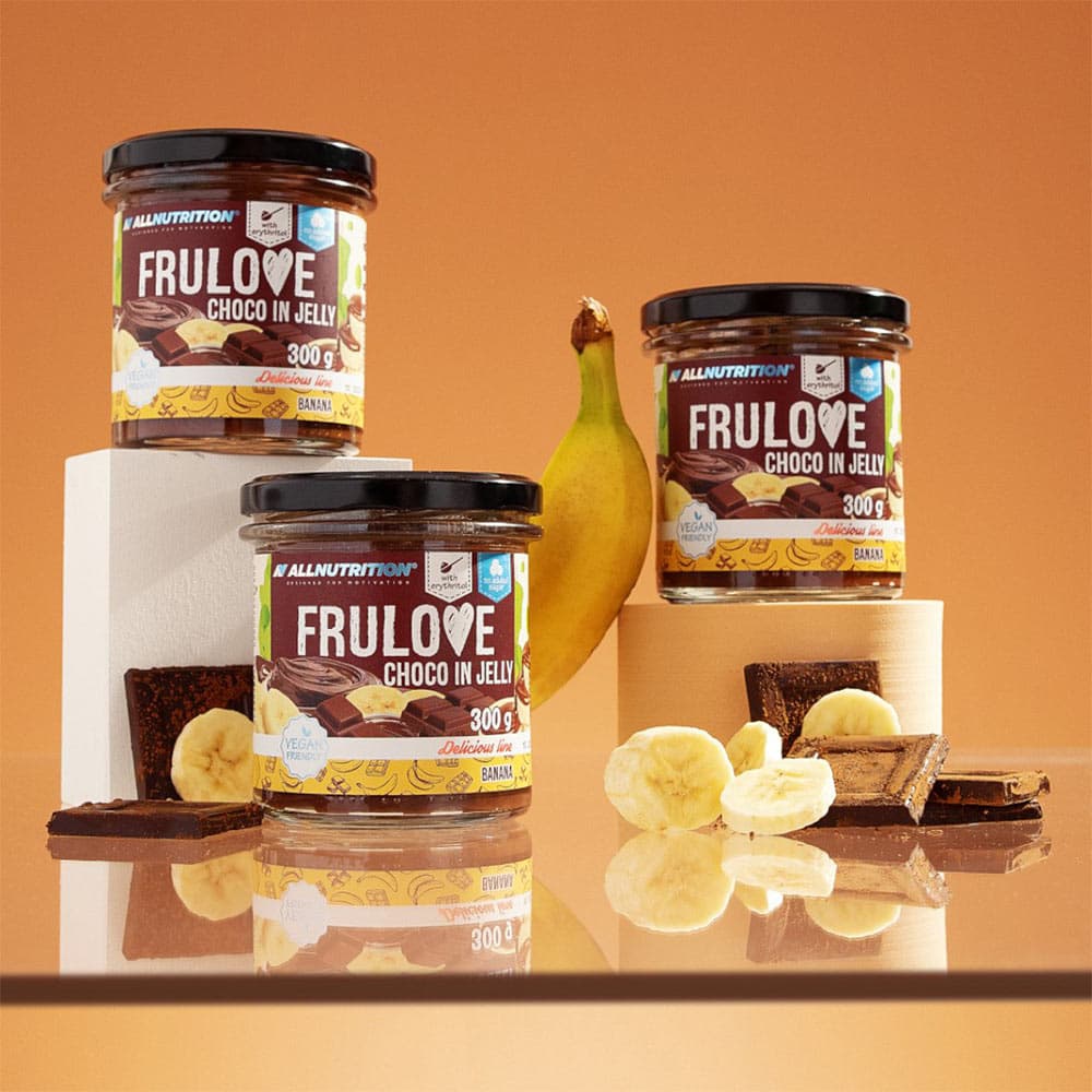 Allnutrition - Suklaa gellyssä, Banaani - 300g