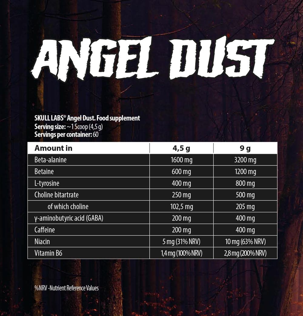 Skull Labs - Angel Dust - Next-Gen Energizer - Lychee, 270g