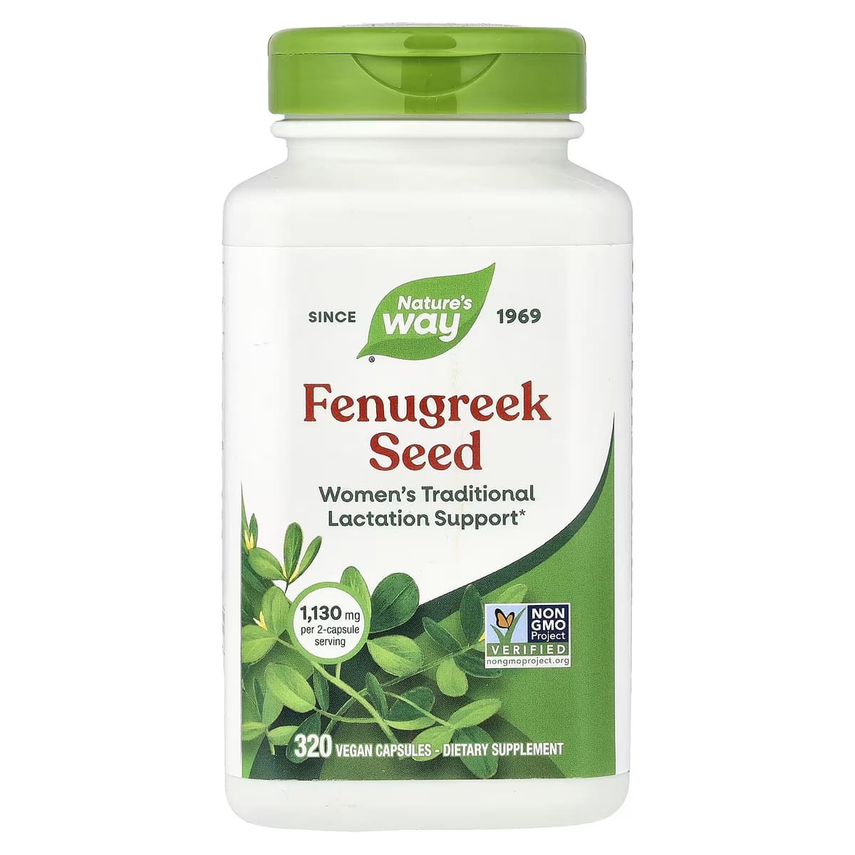 Nature's Way - Fenugreek Seed - 320 Kapsler
