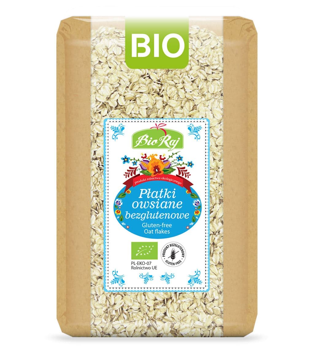 Bio Raj - Gluten-Free Oat Flakes - 1 kg