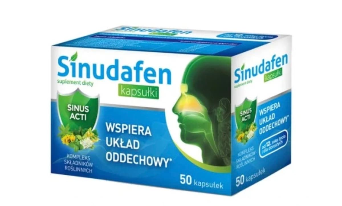 Sinudafen - Sinus Support Capsules