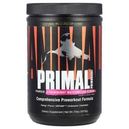Universal Nutrition - Primal Preworkout Powder, Strawberry Watermelon - 507.5g