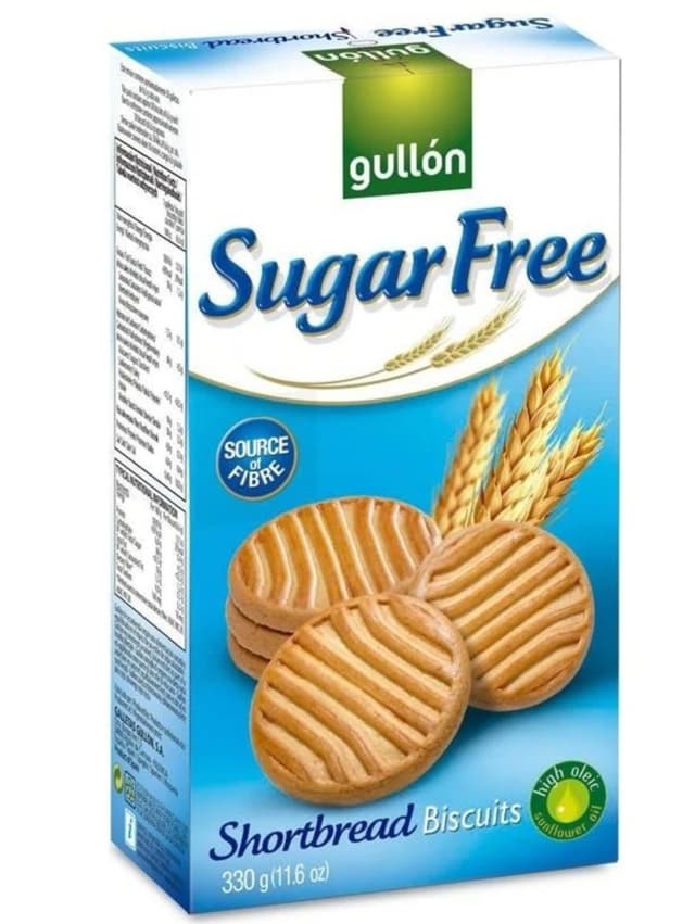 Gullón - Sukkerfri shortbread-kiks - 330 g – Gullón