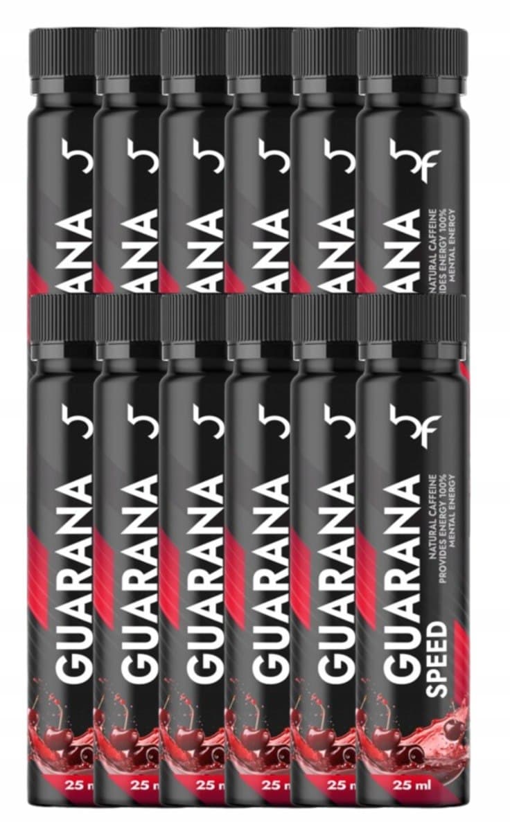 BodyFuse - Guarana Speed - 25 ml x 12 – BodyFuse förpackning