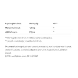 Jutavit - Silymarin 210 Liver Caps - 60 Caps