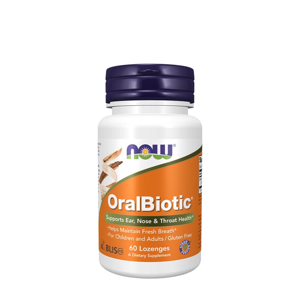 NOW Foods - OralBiotic - 60 Lozenges