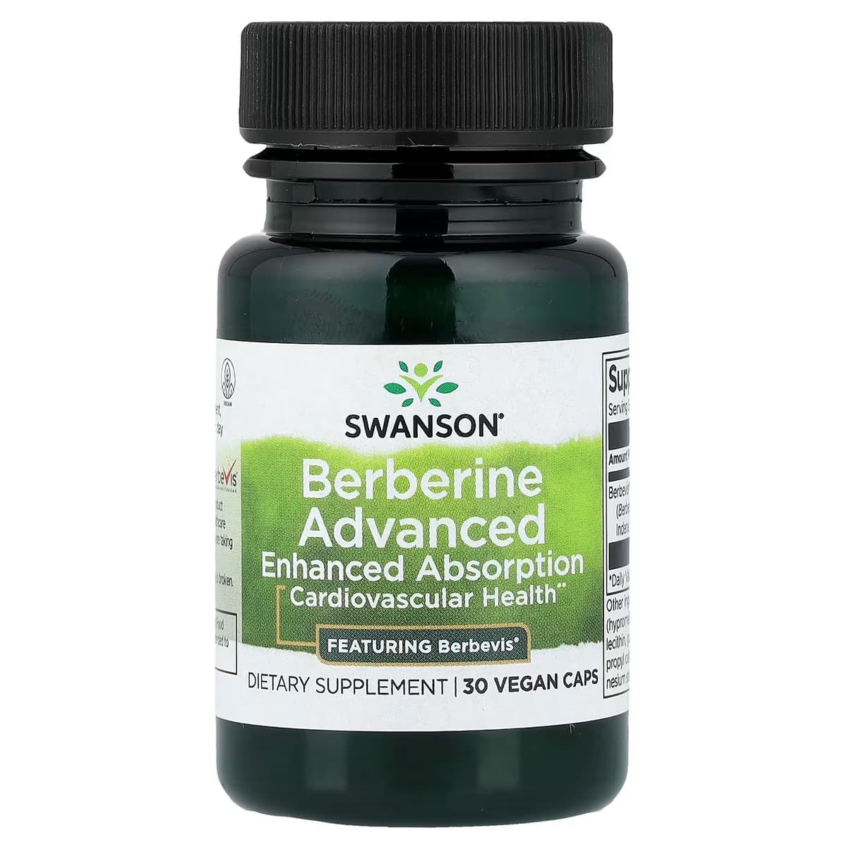 Swanson - Berberiini Advanced Parannettu Imeytyminen - 30 Kaps