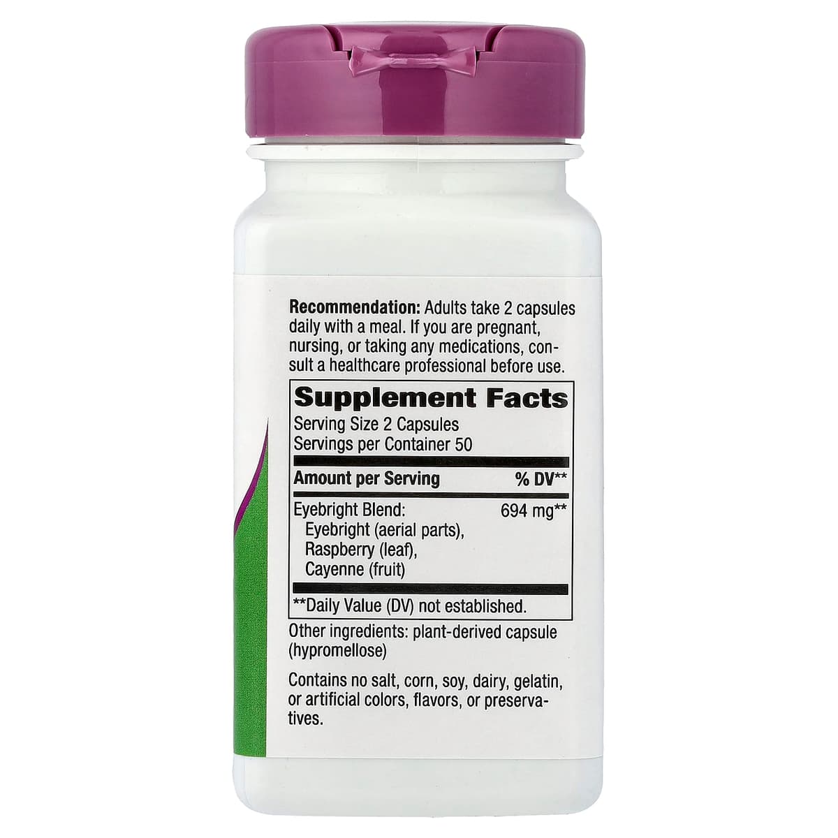 Nature's Way - Eyebright Premium Blend - 100 Caps