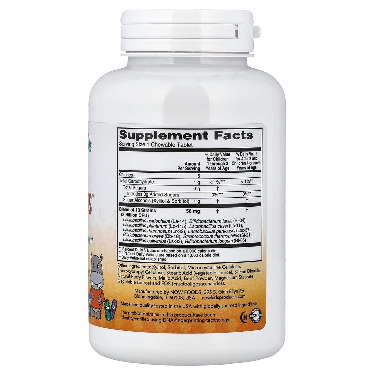 NOW Foods - Berry Dophilus - 120 Chewables