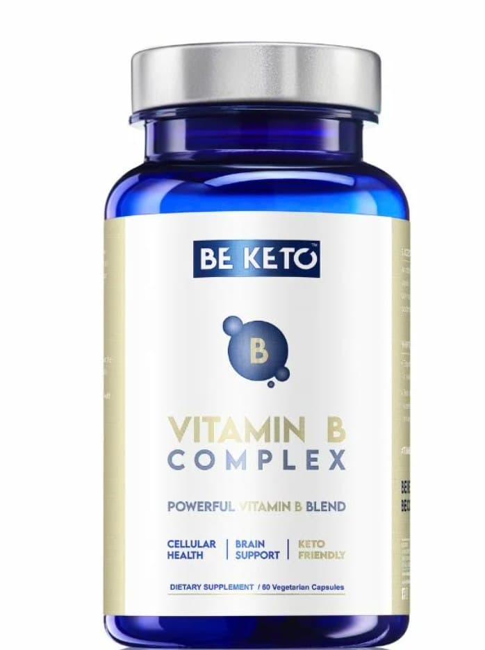 Be Keto - Vitamin B Complex - 60 Caps – BE KETO förpackning