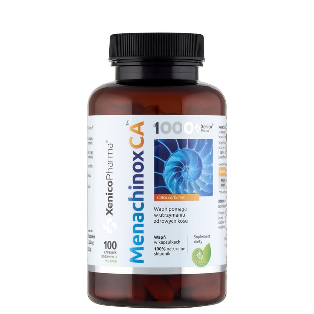 XENICO PHARMA - Menachinox CA - 100 capsules – XENICO PHARMA förpackning