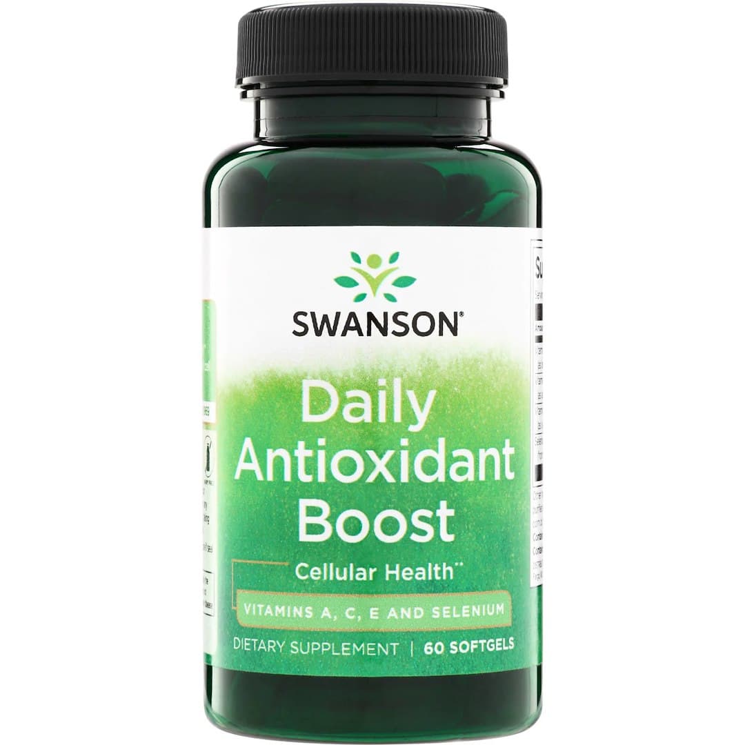 Swanson - Daily Antioxidant Boost - 60 Caps – Swanson förpackning