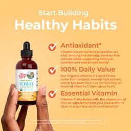 MaryRuth's - Organic Vitamin C Liquid Drops - Orange - 120ml