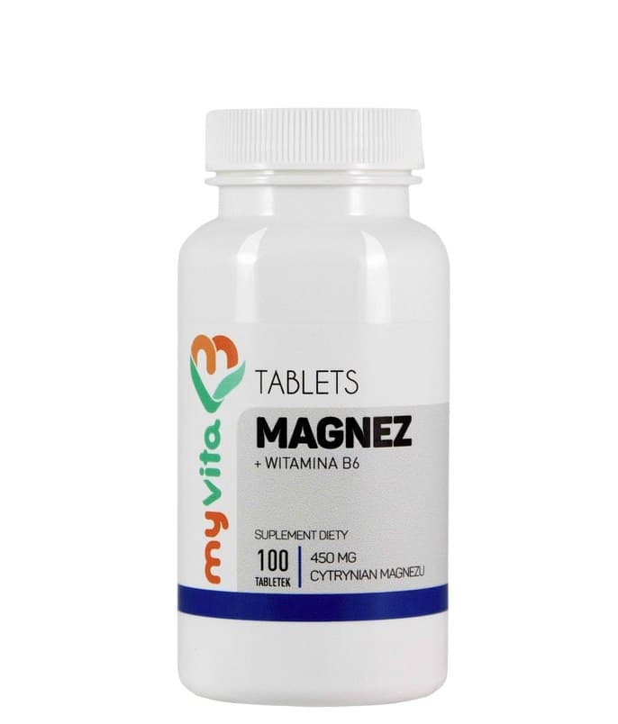 MyVita - Magnesium + Vitamin B6 Tabs – MyVita emballage