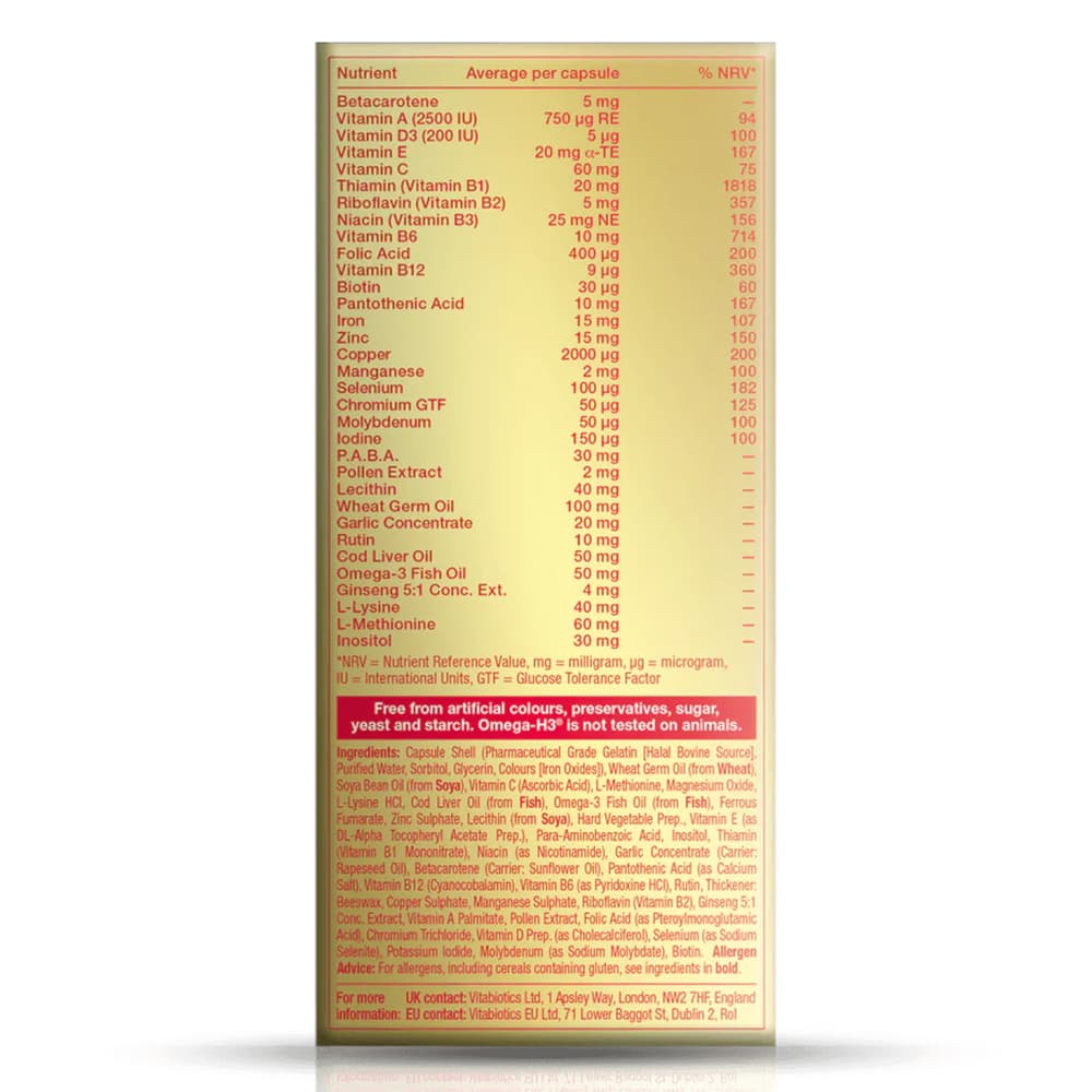 Vitabiotics - Omega-3 Original - 30 Caps