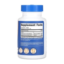 Nutricost - Vitamin K2 + Vitamin D3 - 120 Softgels