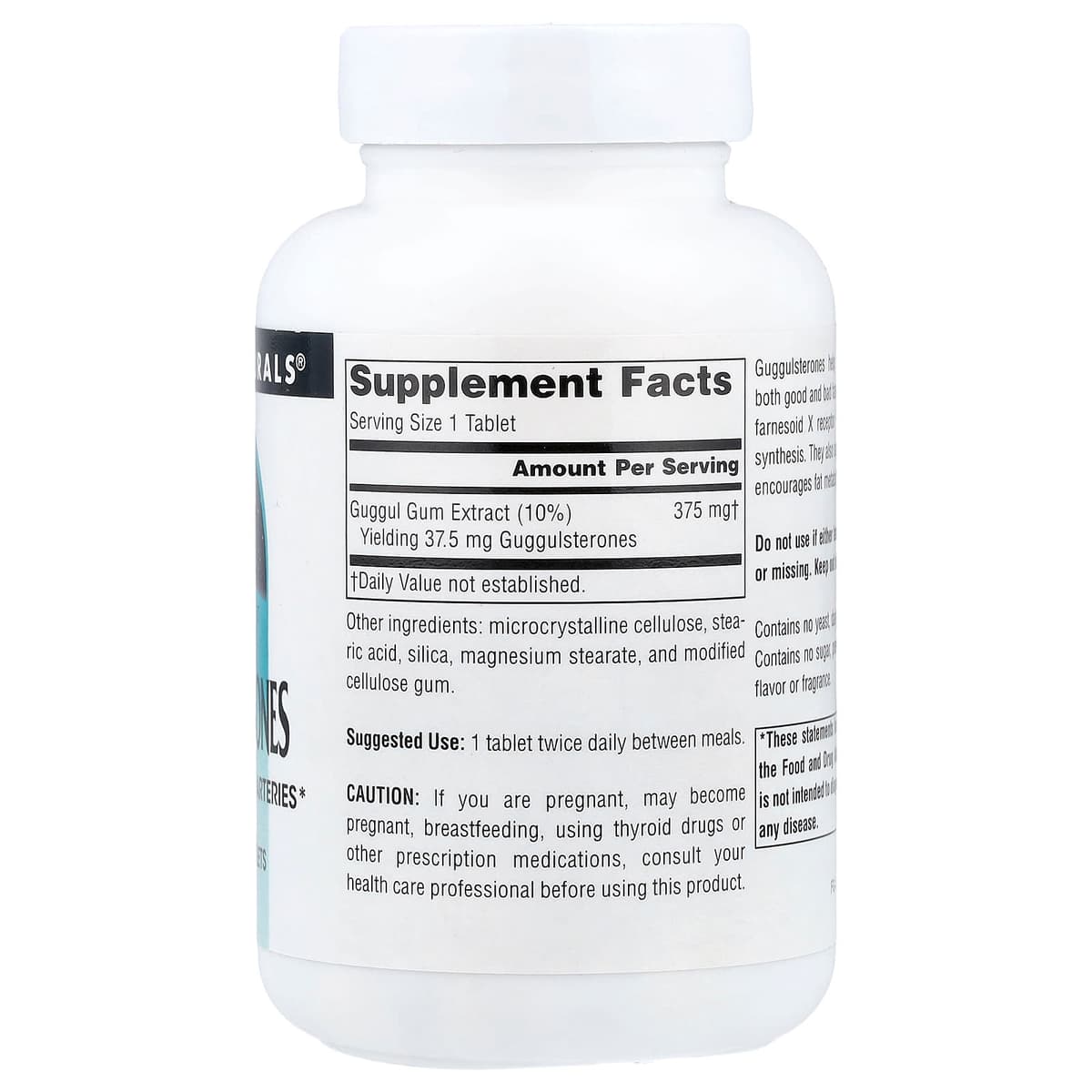 Source Naturals - Guggulsterones - 37,5 mg (120 Tabletter)