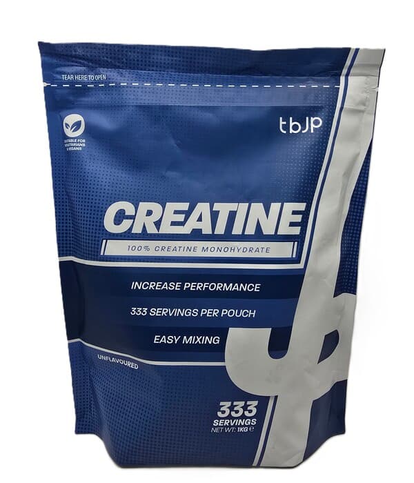 Trained by JP - Kreatinmonohydrat - 1000 g – Trained by JP emballage