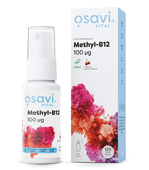 Osavi - Methyl-B12 Oral Spray - Cherry, 25ml